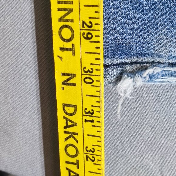 Buffalo Jeans men's size 36X30 hard washed blue Jack-X slim straight stretch - Picture 13 of 14